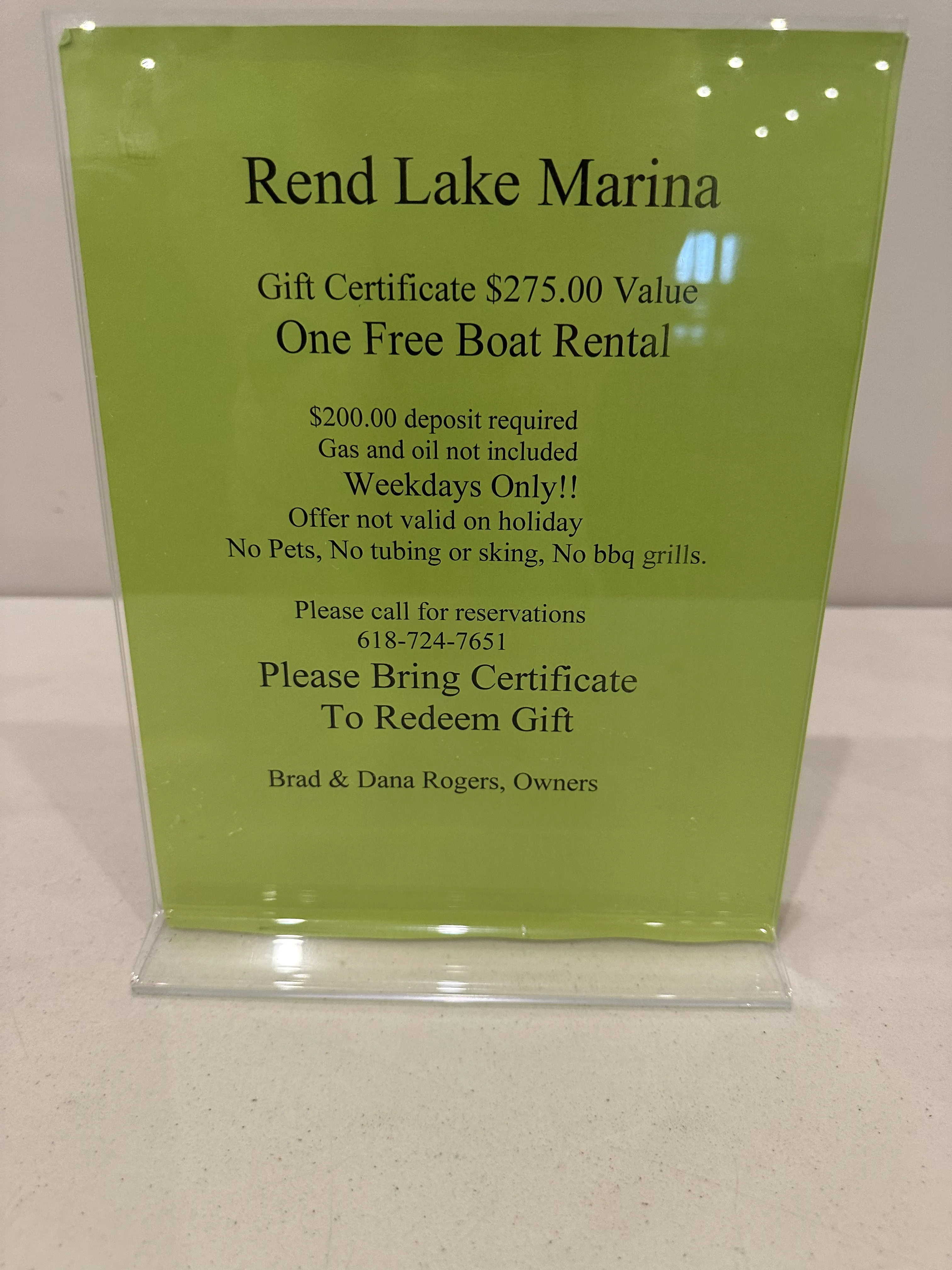 Boat Rental at rend Lake Marine